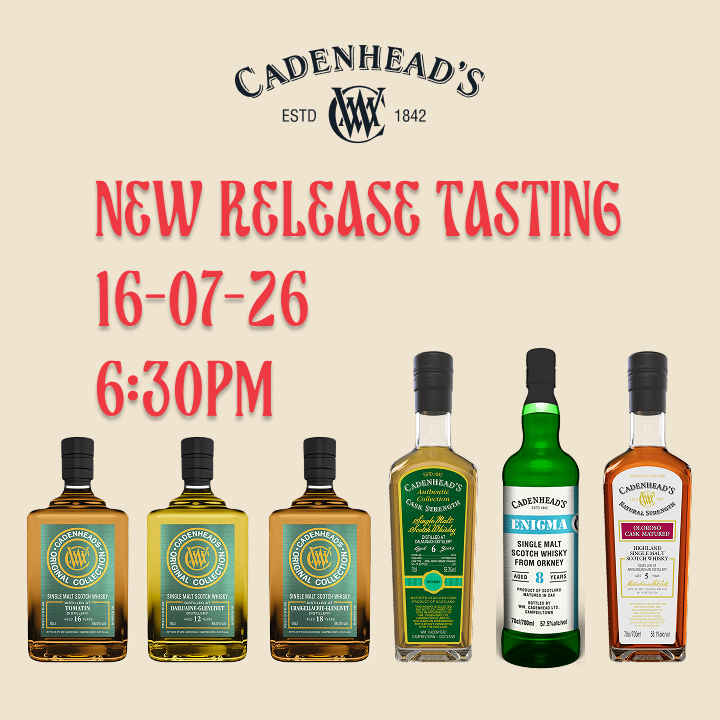 Cadenhead - New Release Tasting