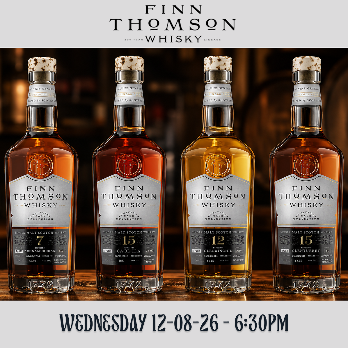 Finn Thomson Whisky - A Whisky Legacy Shared