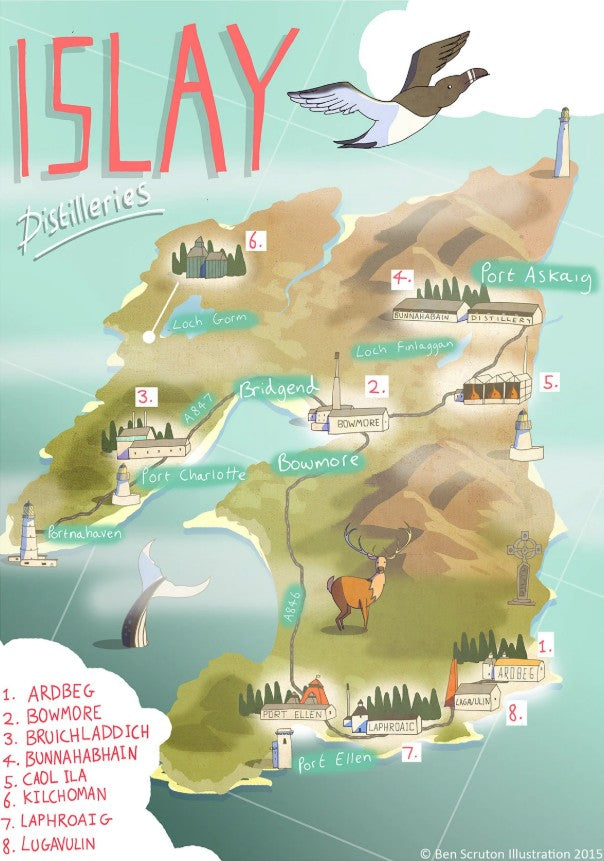 Islay: A Spiritous Travel Guide With Rob And Sean: Thurs 6th Nov from 6:30pm