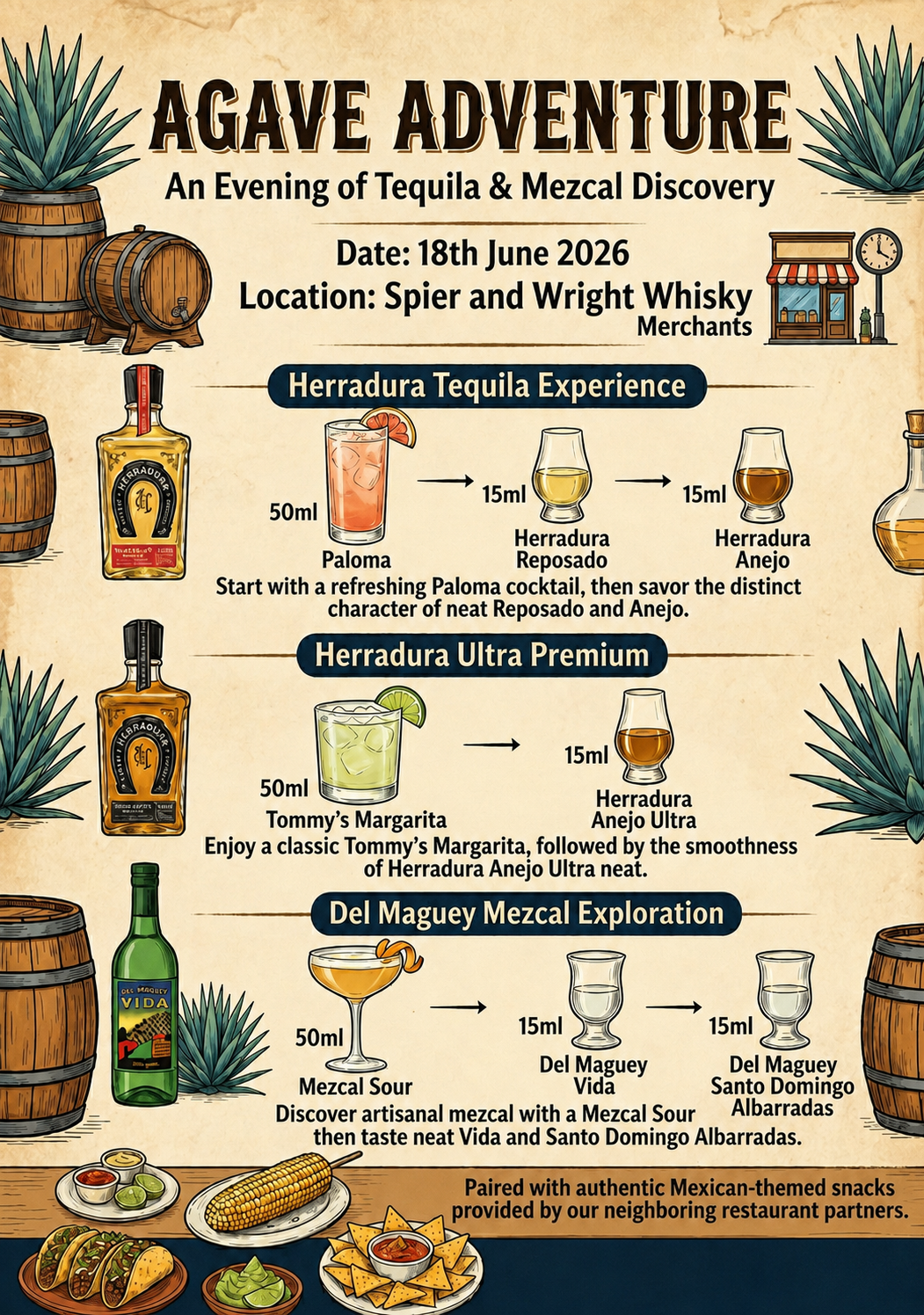 Winter Agave Adventure - A Masterclass in Agave Spirit