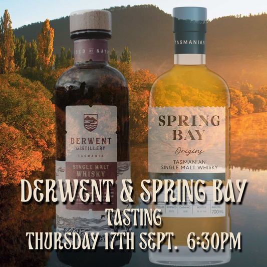Derwent & Spring Bay Tasting