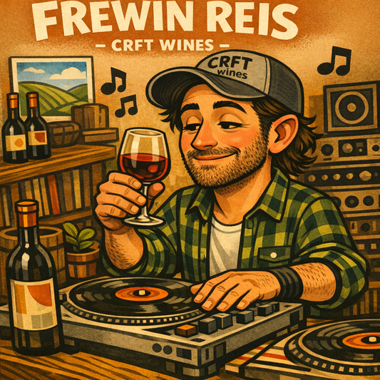 Saturday Wine & Vinyl with Frewin Reis CRFT Wines