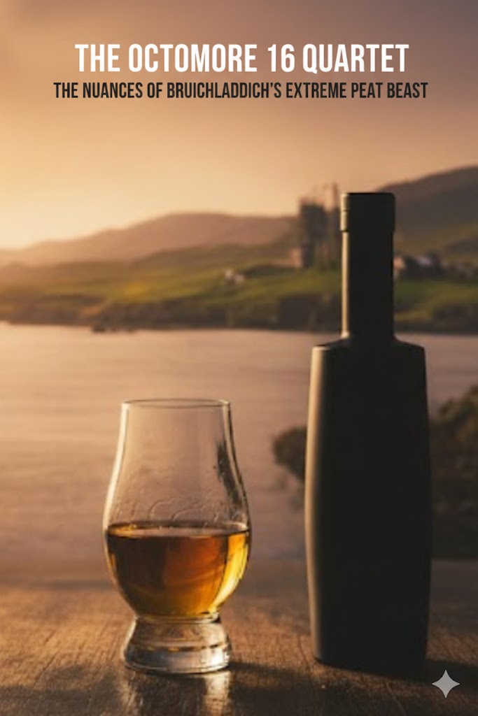 The Octomore 16 Quartet: The Nuances of Bruichladdichs Extreme Peat Beasts